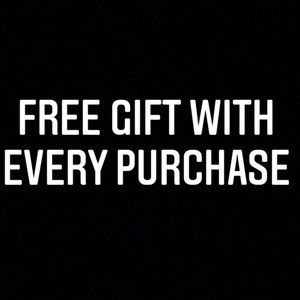 FREE!!!!!! with any purchase today